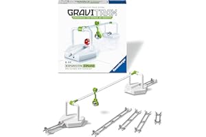 Ravensburger - GraviTrax - Bloc d'action Zipline / Tyrolienne - 26158 - Jeu de construction STEM - Extension pour circuits de billes créatifs - Enfants de 8 ans et plus - Version française