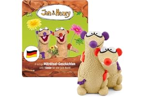 tonies Hörfiguren für Toniebox, Jan und Henry – 8 Rätsel und 2 Lieder, Hörspiel mit Liedern für Kinder ab 3 Jahren, Spielzeit ca. 43 Minuten