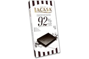 Lacasa Tableta Chocolate 92% Cacao, 100 Gramo