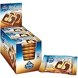 Riso Scotti Snack - BisCake Merendine Variegate Vaniglia e Cacao - 21 Pezzi