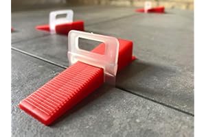 HEYWOOD 500 Stück 2mm Das GÜNSTIGE Fliesen Nivelliersystem Zange Keile Zuglaschen einzeln oder im Set 1mm 1,5mm 2mm 2,5mm 3mm Stückzahl frei wählbar Mega-Auswahl an Variationen (500 Laschen, 2,0mm)