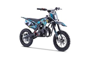 Funbikes MXR “50” Rage Premium 50cc Kids Dirt Bike – 2025 Model – 10/10 Wheels – 61cm Seat Height – Available in Red, Green, Blue & Grey