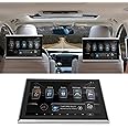 Torvex Headrest Video Player, 9in Touch Screen Monitor with Bluetooth Support 2G 32G for Android 11, Car Rear Seat Entertainment System