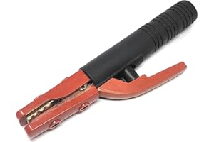 ELECTROMECANICA CANTABRIA ELCAN ELCAN Portaelettrodo 500A professionale per saldatura con elettrodo rivestito in MMA, morsetto per elettrodo da 300 amp di alta qualità e resistente per saldatrice