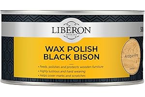LIBÉRON Liberon bbpwap500 500 ml cire polonais Bison Pin antique – Noir