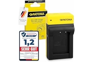 PATONA Slim Chargeur pour NP-BX1 NPBX1 BX1 Batteries Compatible avec Sony DSC-RX1R II DSC-HX50 DSC-HX60 DSC-HX300 DSC-HX400 DSC-WX500 DSC-RX100 II III IV V