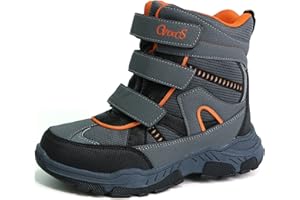 Youecci Botas de Invierno para Niño Niña Botas de Nieve Cálidas e Impermeables Unisex Botines Antideslizantes Al Aire Libre Zapatos para Caminar Botas 26-39 EU