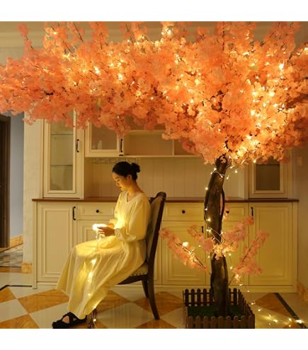 Albero di ciliegio illuminato a LED, 8 modalità di