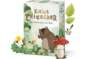 KOKO&LORA Kleine Entdecker • spannendes Suchspiel in der Natur • Schatzsuche für Kinder - Kinderspiel I Spiele ab 4, 5, 6, 7, 8 Jahre I Geschenk für Mädchen und Junge
