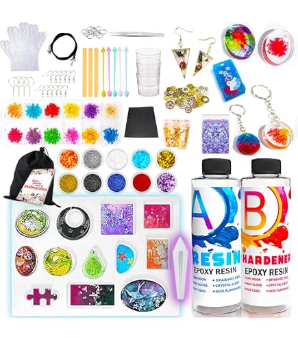180 Cadres Ouverts Pour Résine - Kit Fabrication Bijoux - Colliers, Boucles D'Oreilles - Or, Argent, Bleu