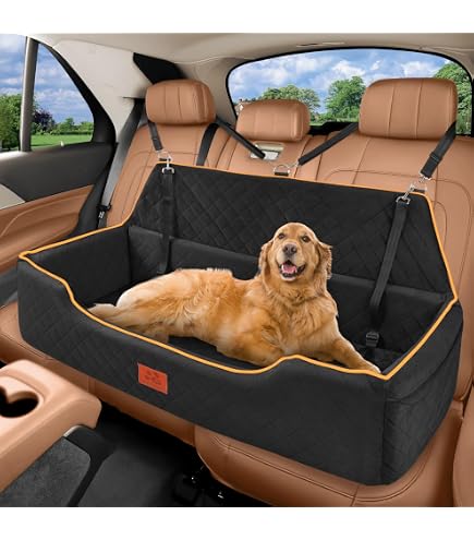 Hunde-Autositzbezug Groß – Verwandelt Den Rücksitz In Ein Sicheres Hundebett