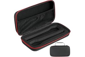 SOIMISS Kabelloses Mikrofongehäuse, Tragbare Mikrofon Tasche – Schutzkoffer für drahtlose Mikrofone – Für Musiker und Videografen – Reise und Studio geeignet (schwarz)