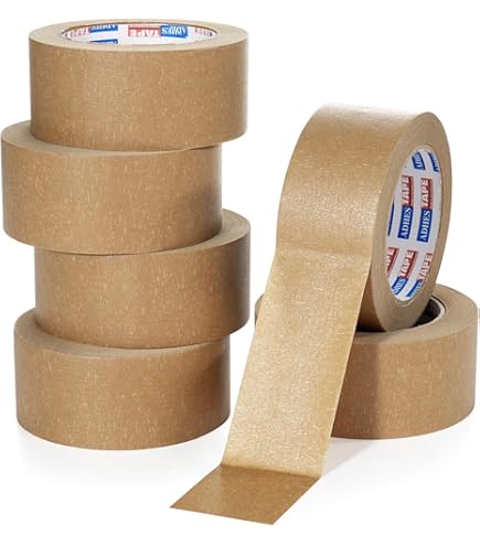 Papiertape bruin afm. 50 mm x 50 mtr. - ER Verpakkingen