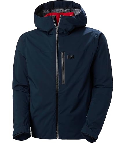 Helly Hansen Lifaloft Giacca Isolante Uomo Con Cappuccio – Rossa, Taglia L, Leggera E Comprimibile, Antivento, Resistente All'Acqua, Certificata Bluesign