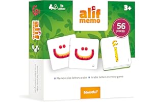 EDUCATFAL ALIF MEMO Memory des Lettres Arabes - Apprendre l'ARABE