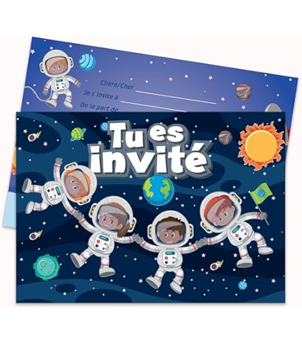 Procos DY10273856 - Rocket Space Party Set Small, Assiettes