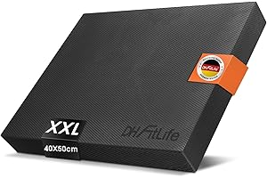 ‎DH FITLIFE DH FitLife Premium Balance Pad – Balancekissen ideal für Gleichgewicht- & Stabilitätstraining | Balancetraining | Yoga, Pilates & Core-Training | Physiotherapie & Fitness-Kissen