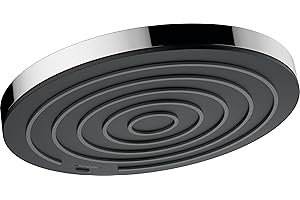 hansgrohe wassersparende Kopfbrause Pulsify S, Sparduschkopf (EcoSmart), Brausekopf 260mm, Duschkopf Regendusche mit 1 Strahlart, Chrom