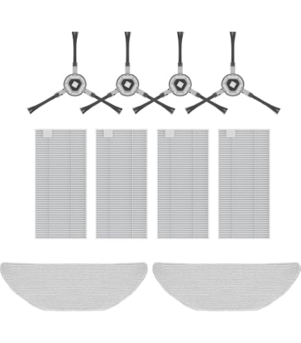 Support De Brosse Principale Pour Aspirateur Robot Lefant - Compatible M1, LS1, U180 | Pièce De Rechange Anti-Dérapante & Réducteur De Bruit