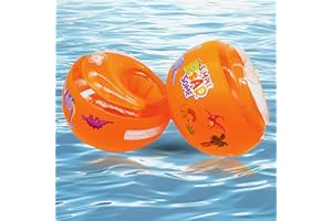 SRJEQC Braccioli Bambini 3-14 anni,Braccioli con 3 Airbag Indipendenti,Gonfiabile per Bambini adatti a Bambini da 3 a 14 Anni Aiuto per il Nuoto | 20-40kg Dispositivo per Principianti