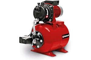 Einhell Groupe de surpression GC-WW 6538 (650 W, Hauteur d'aspiration 8 m, Câble d‘alimentation 1,4 m, Interrupteur à pression)