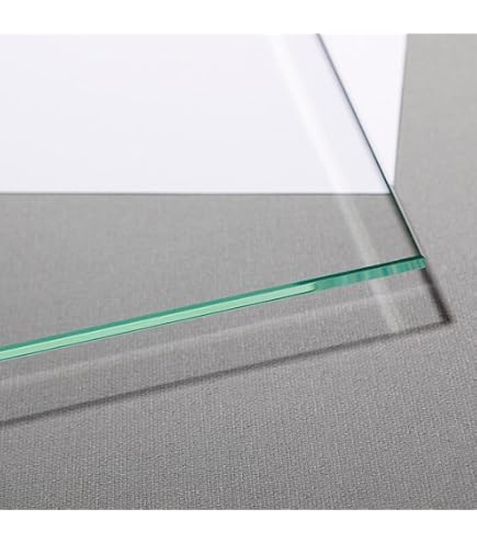 Glasplatten Nach Maß Zuschneiden Lassen – Klar, 3 Mm Stark, Kanten Geschliffen & Poliert, Bis 20 X 40 Cm
