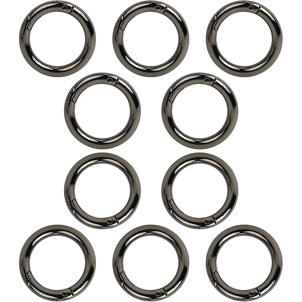 QUARKZMAN Rond Ressort O Anneaux, 8pcs 0.71 Pouce OD
