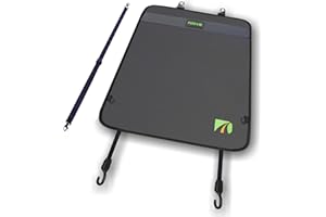 ﻿﻿Drive Auto Products Kick Mats - Pack of 1, Heavy-Duty, Reversible Backseat Protector Mats, Grey