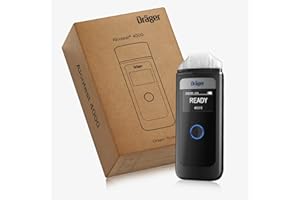 Dräger Alcotest 4000 | Alcoholímetro Digital Profesional confiable | Probador portátil de Alcohol multilingüe y recargable | 