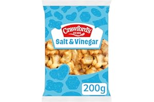 Crawford's Savouries Salt and Vinegar Baked Snacks 200g