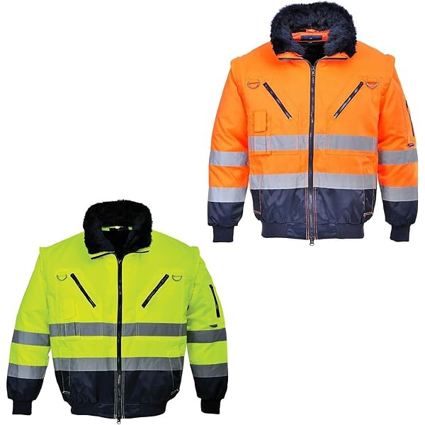 WORK IDEA Veelzijdige 3-in-1 werkjas met reflectoren, waterdicht, winddicht, ademend, ideale winterwerkkleding en veiligheidsjas voor alle seizoenen, Geel type 2, XL