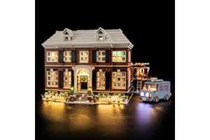 LIGHTAILING Light for Lego-21330 Home Alone - Led Lighting Kit Compatible with Lego Building Blocks Model - NOT Included The Model Set