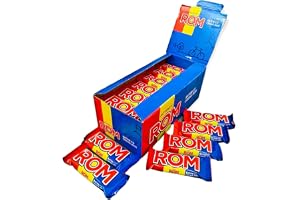 Mörk chokladkaka fylld med rumfyllning (42 %) autentisk rumänsk chokladkakslåda med 36 buk./st x 30 g vardera