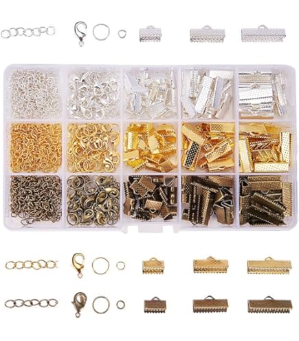 QUARKZMAN 80Pz Fermagli per Crimpatura Nastro, 13mm