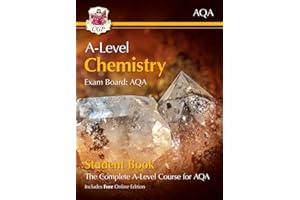 A-Level Chemistry for AQA: Year 1 & 2 Student Book with Online Edition: course companion for the 2026 and 2027 exams (CGP AQA A-Level Chemistry)