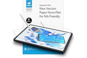 MOBDIK [2 Pezzi Paper Pellicola Protettiva per iPad Pro 11 e iPad Air 5a / 4a Generazione (10,9 pollici) [Disegna Come su Carta] [Antiriflesso] [Compatibile con Apple Pencil]