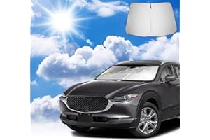 Coleya Parasole per Parabrezza Compatibile con Mazda CX-30 2019-2025, CX 30 Copertura Parasole per Parabrezza Anteriore, Mazda CX-30 Accessori Protezione Solare, Ripiegabile, Protezione UV