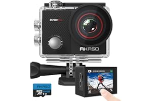 AKASO EK7000 Pro Action Cam 4K30FPS 20MP mit 64GB microSDXC Speicherkarte