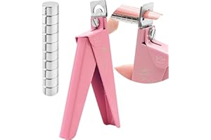 YAYA NAILS Yaya Acrylic False Nail Clippers with Magnets,Nail Cutters for Nail Tips,Nail Tip Cutter with Length Measurement, Acrylic Nail Cutter with Sizer Magnets, Manicure Tool for Salon Home Nail Art.