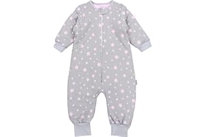 TupTam Saco de Dormir con Mangas y Piernas Bebés 2.5 Tog