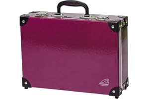 Schneiders 49990-074 - Kinderkoffer mit Tragegriff und 2 Metallverschlüssen, Violett, ca. 33 x 24 x 10,5 cm, für Spielzeug, Bastel- und Zeichenmaterial und Reisen
