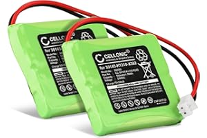 CELLONIC 2X Ersatzakku für Siemens Gigaset E45, E450 SIM, E455 SIM Telefon Ersatz Akku S30852-D1751-X1,V30145-K1310-X382, 500mAh wiederaufladbare Batterie Telefonakku