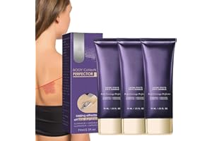 ORGRUL Crema coprente per vene varicose, trucco mimetico, crema correttore per vene varicose, correttore per il corpo, fondotinta per tatuaggi, impermeabile, copertura per cicatrici (3 PC, 74 ml)