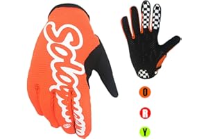 ‎SOLO QUEEN SOLO QUEEN Handschuhe für SIM Racing | Karting | ATV | alle Lenkrad Games | Kunstleder