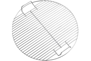 Lazder Ronda antiadherente resistencia al calor de acero inoxidable barbacoa rejilla rejilla rejilla de cocina al aire libre camping herramienta