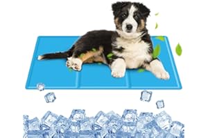 aonova Dog Cooling Mats, Self Cooling Pad Mat, Durable Pet Cool Mat, Gel Self Cooling Pad for People Dogs Cats