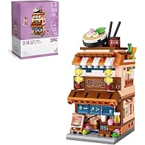 MEIEST Stadtladen Mini-Bausteine Bausatz – Kreatives DIY-Spielzeug Als Deko Für Zuhause