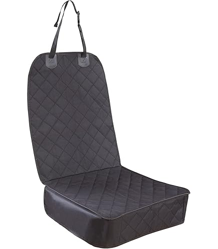 Bangminda Dog Car Seat Cover - Waterproof Front Seat Protector With Seat Belt, Universal Fit For Cars/SUVs