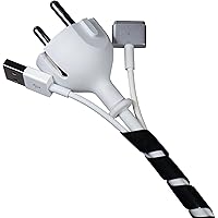 Flexowire Kabelspirale Kabelschlauch 10 m 4-50 mm schwarz Spiralkabelschlauch Spiralschlauch Wickelband Schutzschlauch…