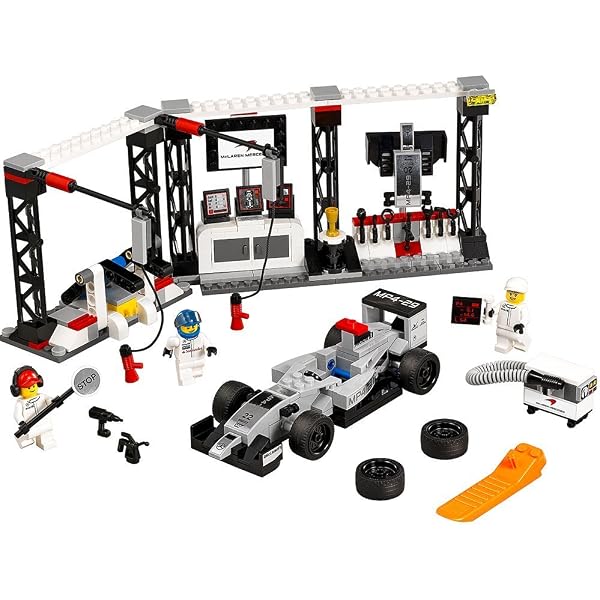 LEGO Racers 8375 - Ferrari F1 Pit Set: Amazon.de: Spielzeug